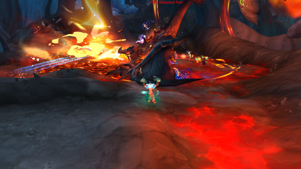 WoW World boss slain with players for gaming experience